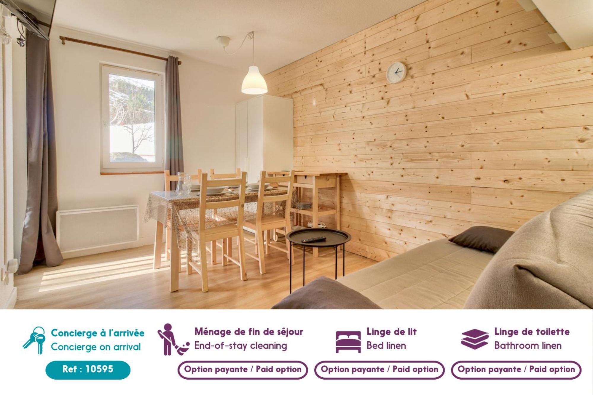 Acces Direct Aux Pistes - Appartement Pour 4 Génos Exterior photo